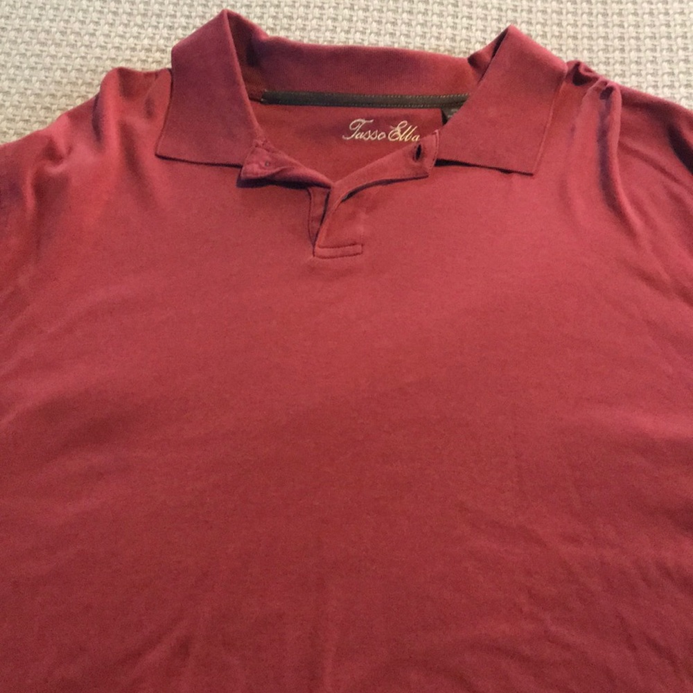 Tasso Ella Log Sleeve Polo Shirt XXL